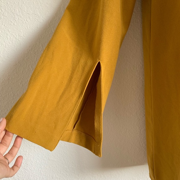 Free People | Baby doll mustard dress - Picture 2 of 5